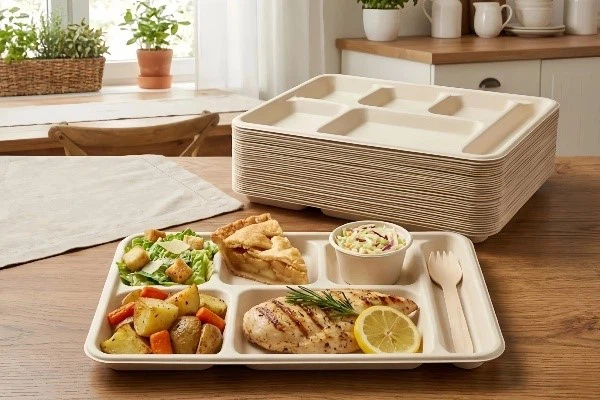 Bulk disposable sectional plates microwave safe Bulk disposable sectional plates microwave safe