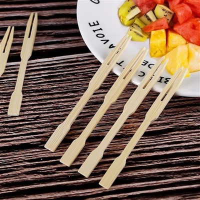 Vilice za sadje iz bambusa